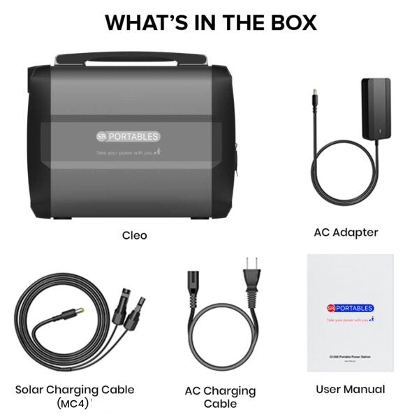 Cleo – Hand-held Lithium Solar Generator